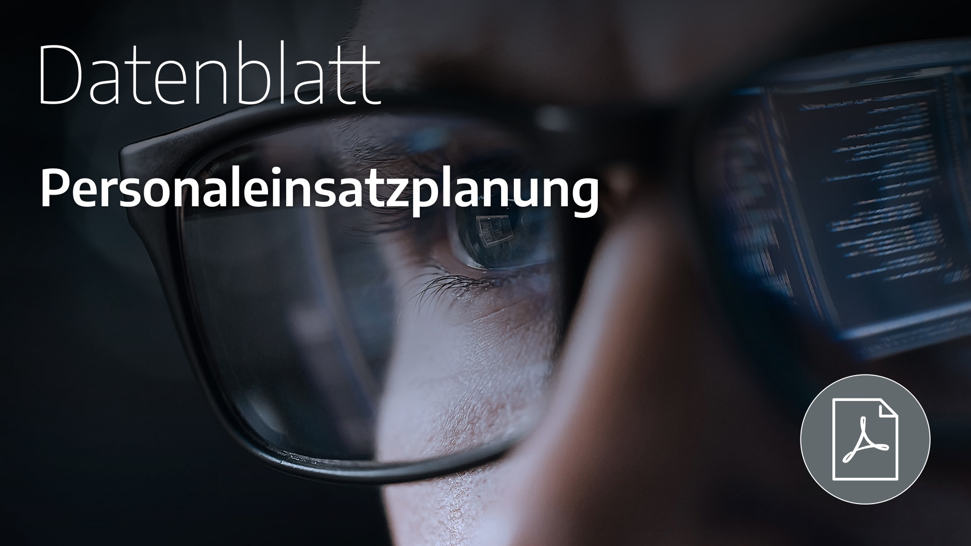 Datenblatt Personaleinsatzplanung