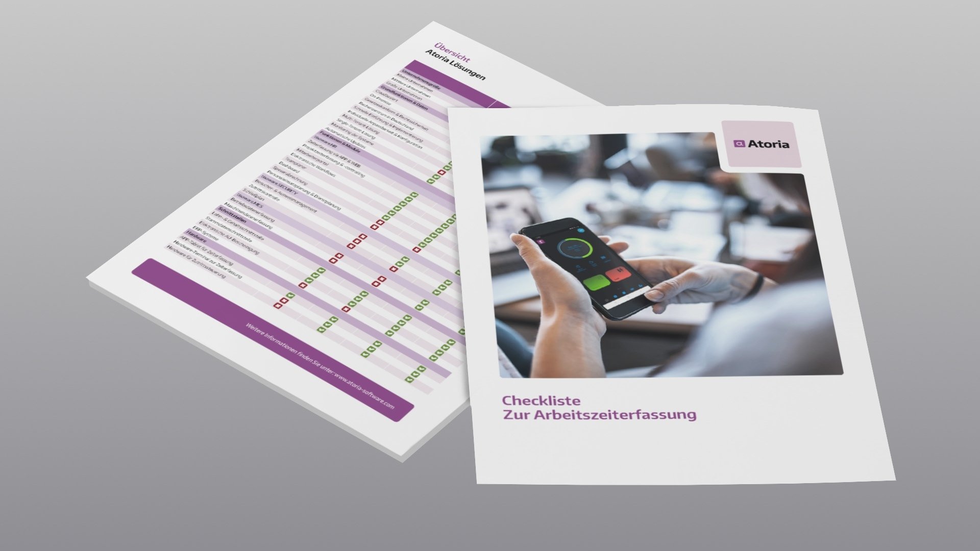 Checkliste Arbeitszeiterfassung