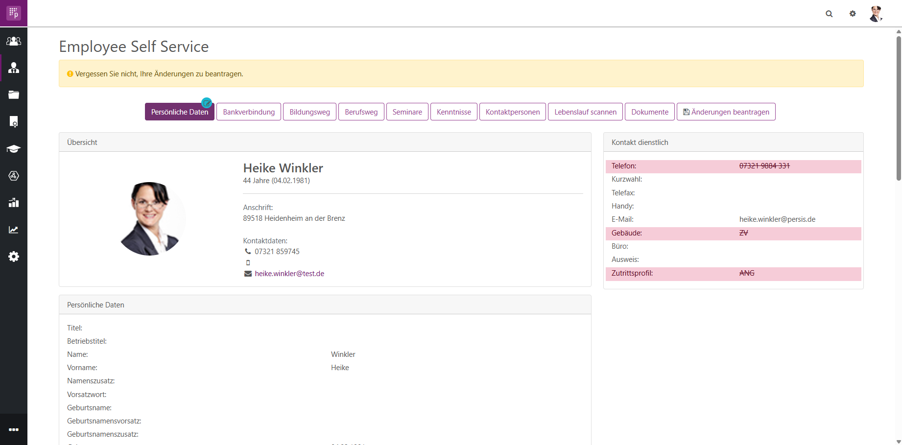 Datensicherheit mit Persis